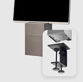 측면 고정형 테이블오더 설치 사례 이미지